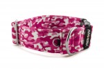 Halsband Camouflage Pink - Detail des Halbrings