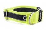 Collar Reflex Neon Yellow II - Detail of D-ring