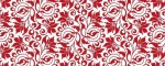 Obojek Abstract Flower Red - Vzor