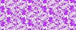 Obojek Abstract Flower Violet - Vzor