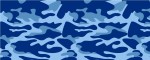 Obojek Camouflage Blue - Vzor