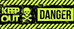Vodítko Danger Yellow