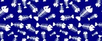 Obojek Fishbone Blue