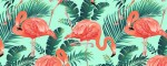 Leash Flamingo - Pattern