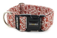 Obojek Abstract Flower Red