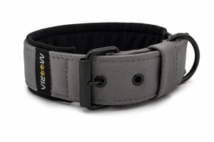 Obojek s opaskovou sponou - černé kování