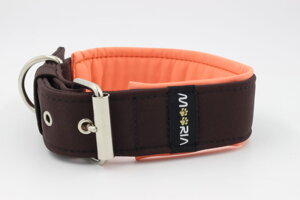 Obojek Wood Brown velikost L