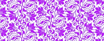 Abstract Flower Violet
