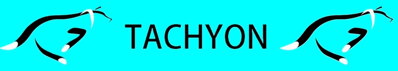 Obojek Tachyon Cyan TEXT