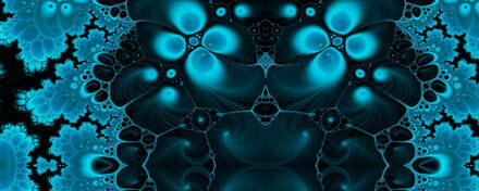 Abstract Blue