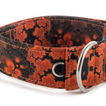 Obojek Abstract Red