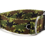 Obojek Camouflage Green
