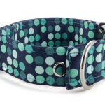 Obojek Cyan Dots