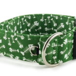 Obojek Fishbone Green