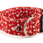 Obojek Fishbone Red
