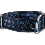 Obojek Staffordshire Bull Terrier Blue