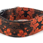 Obojek Abstract Red