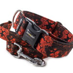 Obojek Abstract Red