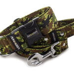 Obojek Camouflage Green