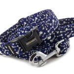 Obojek Fishbone Blue