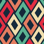 Vodítko Color Rhombus