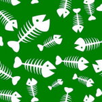 Obojek Fishbone Green