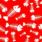Obojek Fishbone Red